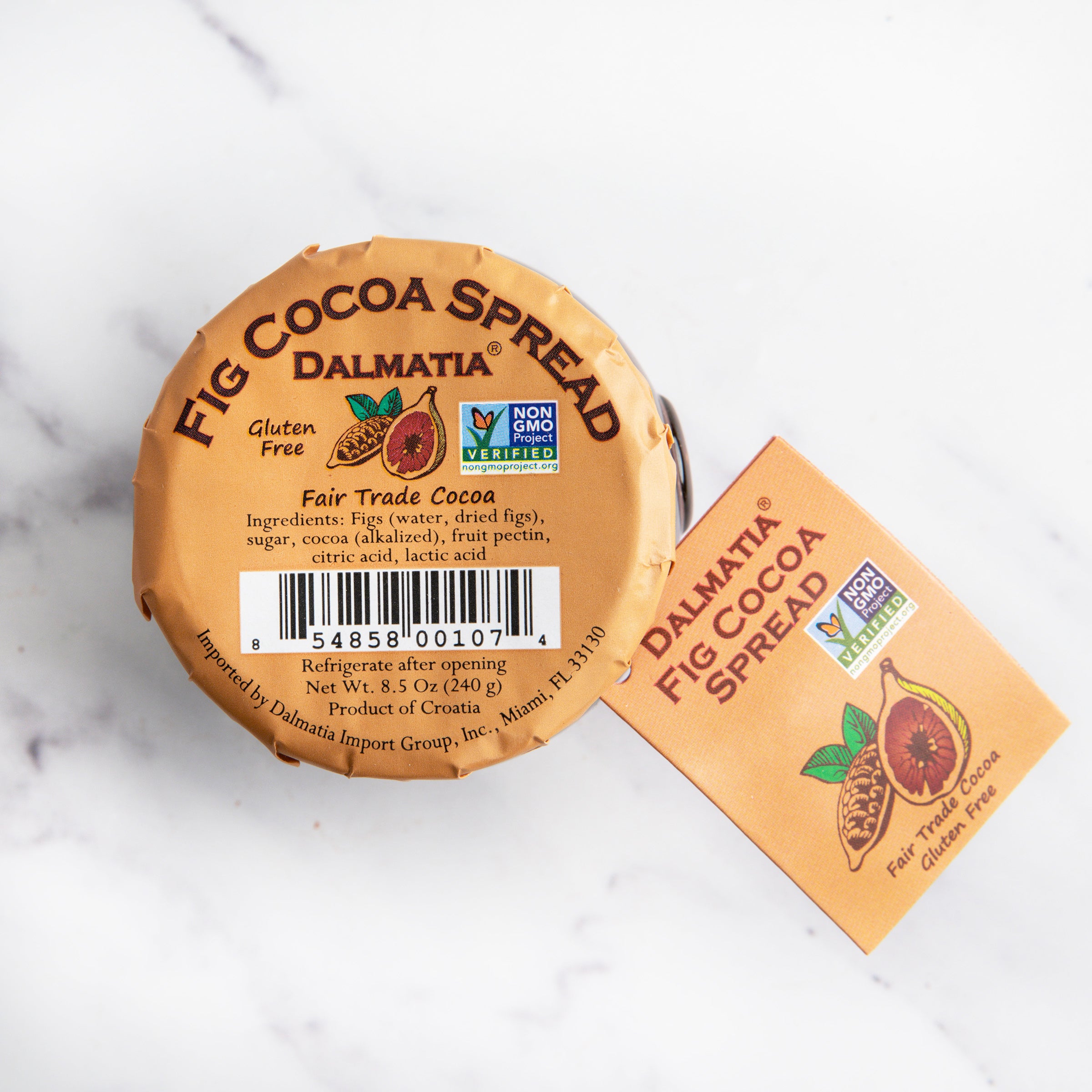 Fig Cocoa Spread - Dalmatia - Chocolate Specialties 