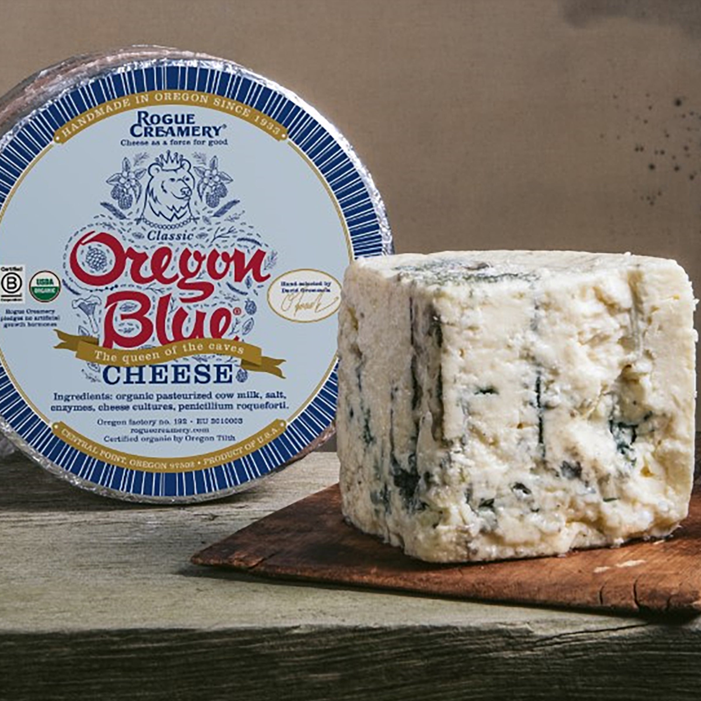 Rogue Creamery Oregon Blue Cheese