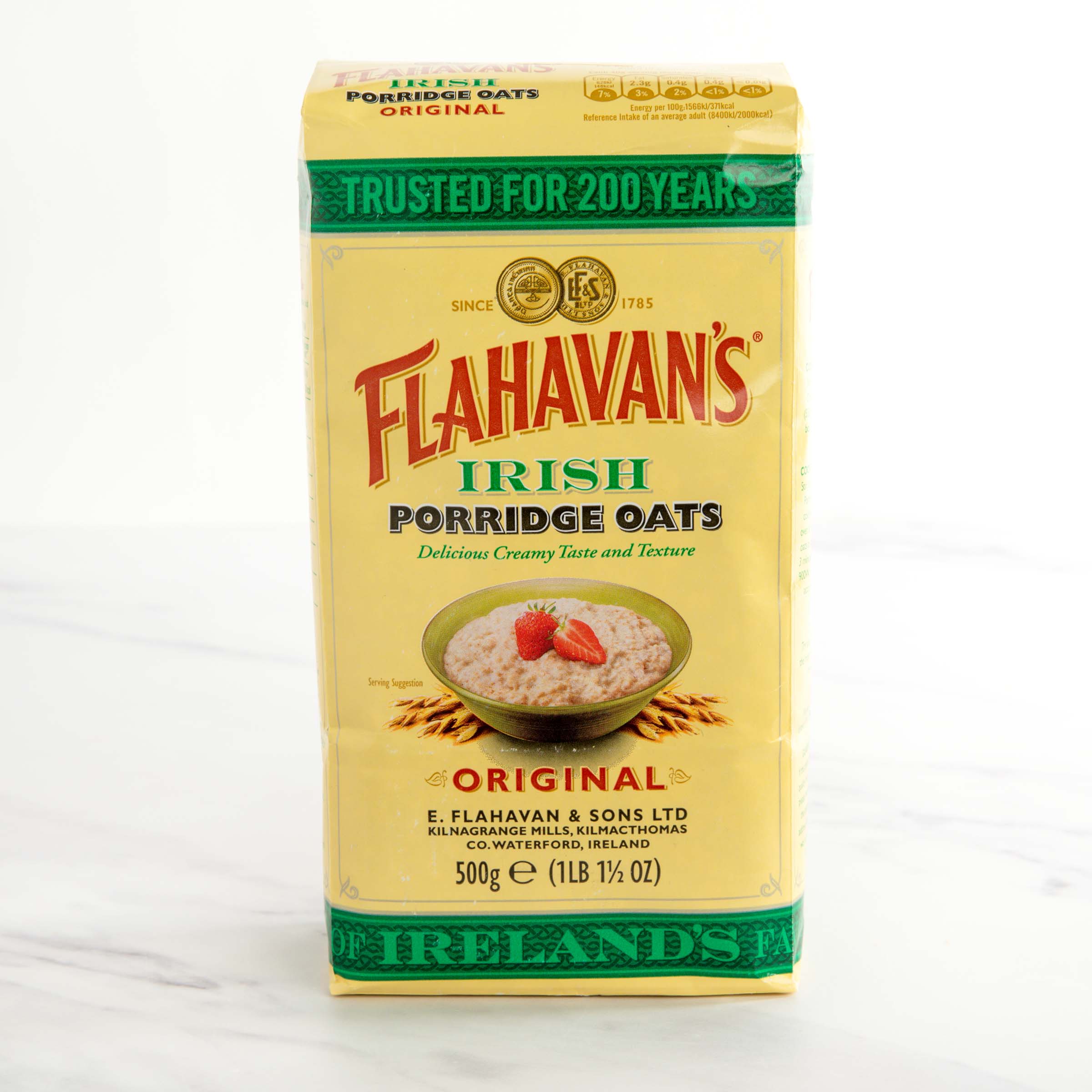 Irish Porridge Oats_Flahavans_Rice, Beans & Grains