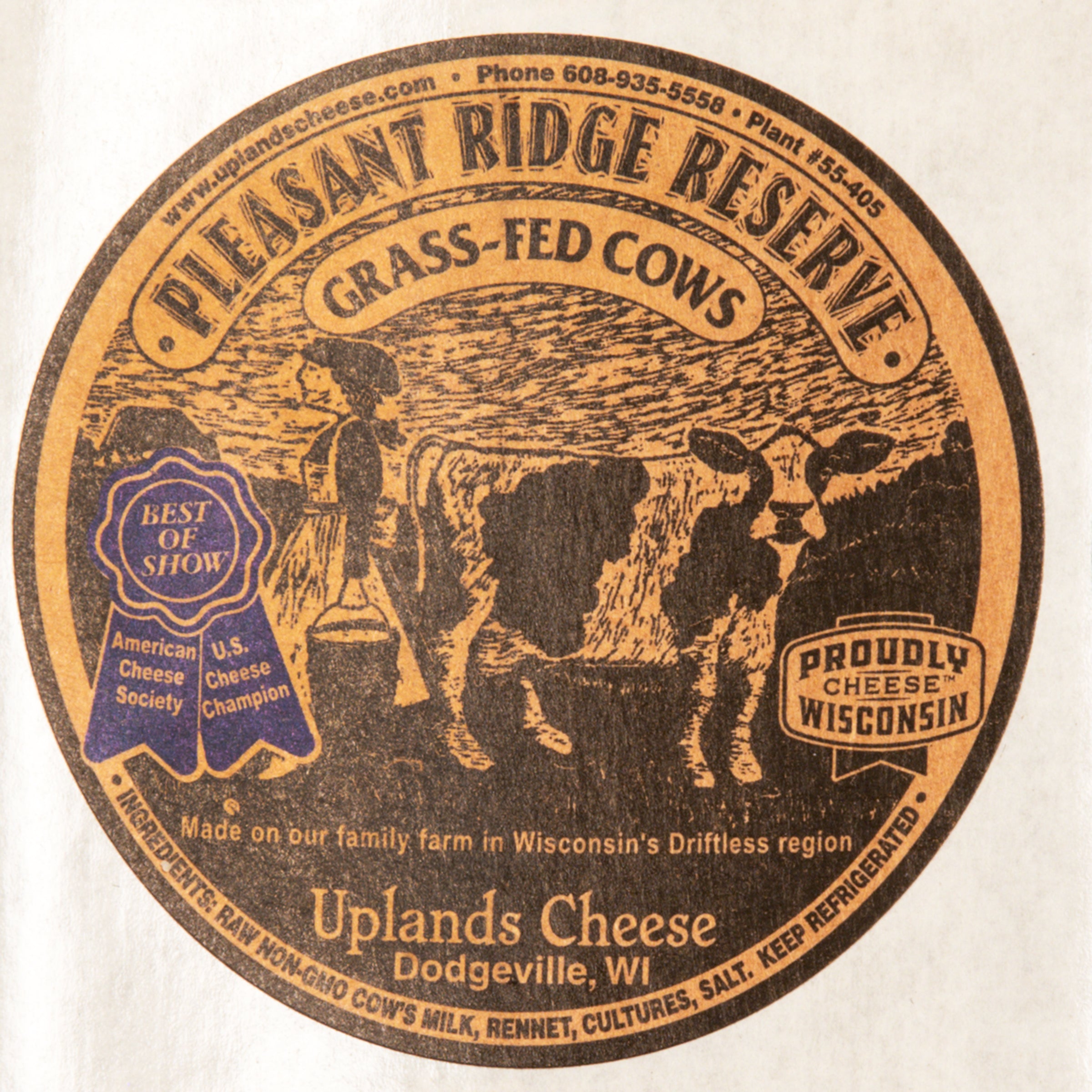Pleasant Ridge Reserve Cheese_Cut & Wrapped by igourmet_Cheese