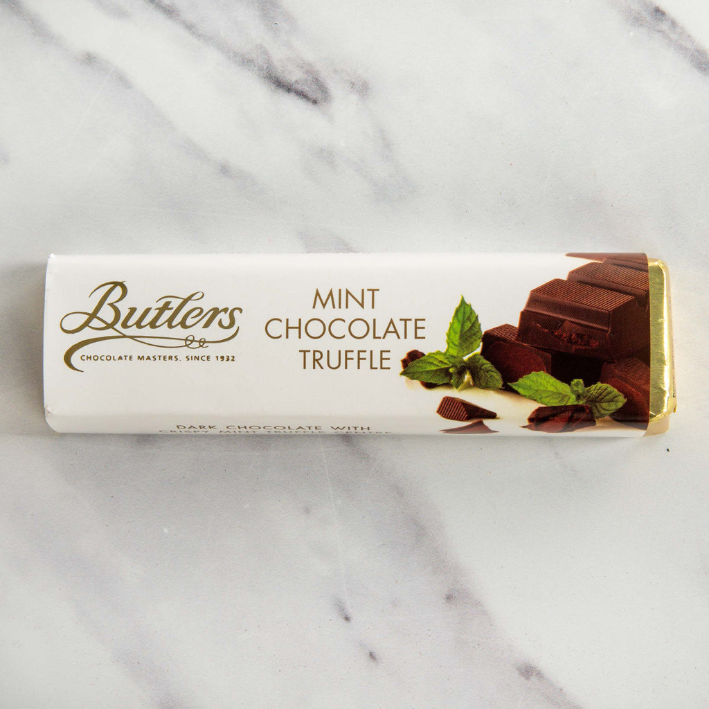 Dark Chocolate Candy Bar with Mint Truffle