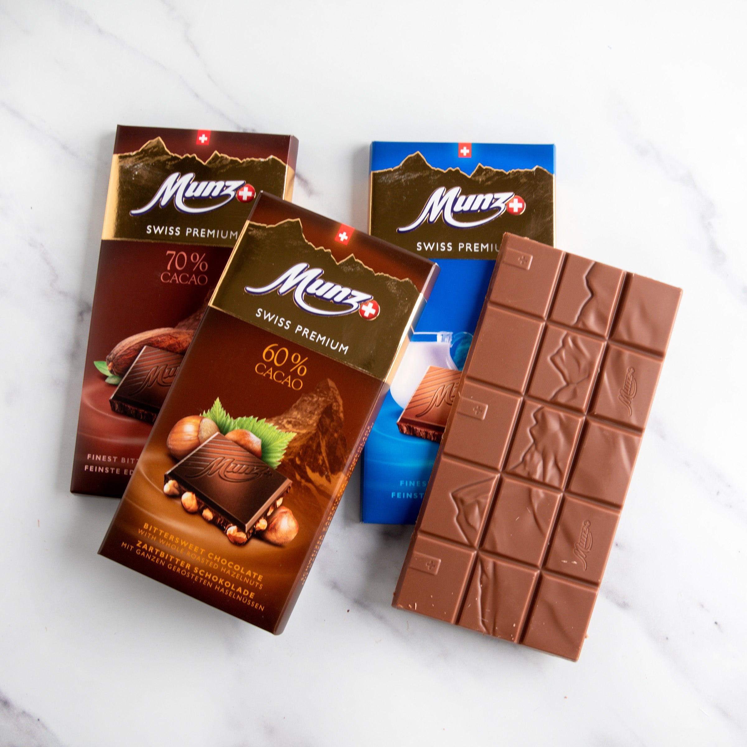 Swiss Chocolate Bar - Munz - Chocolate