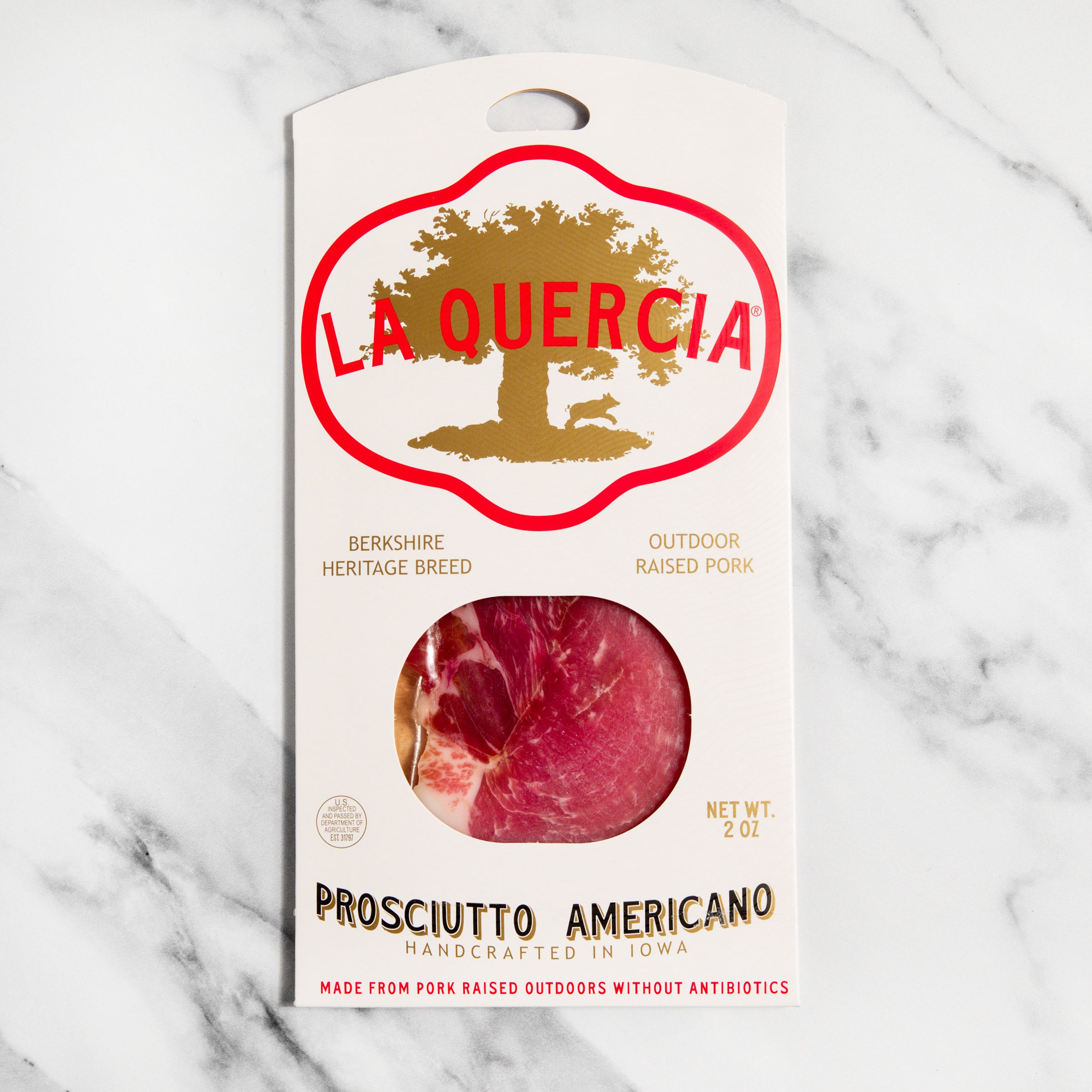 Prosciutto Americano - Pre-Sliced