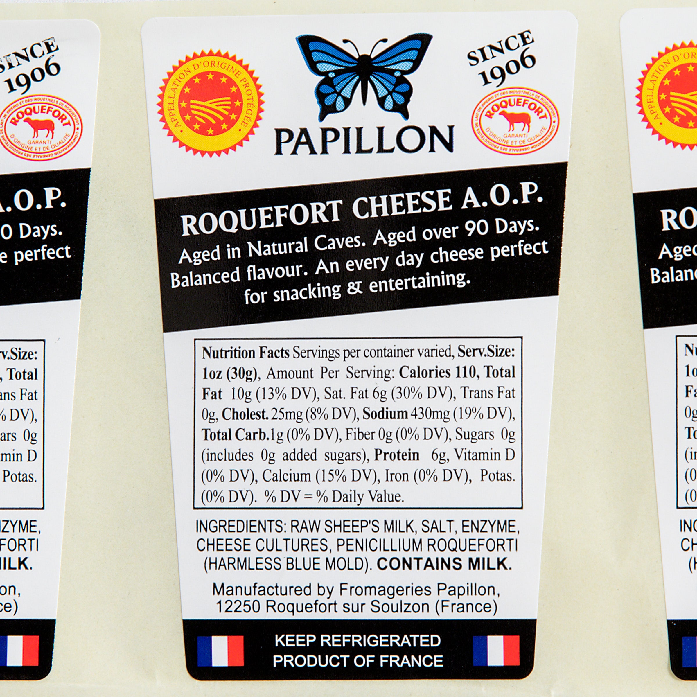 igourmet_738S_Roquefort AOP Cheese - Black Label_Papillon_Cheese