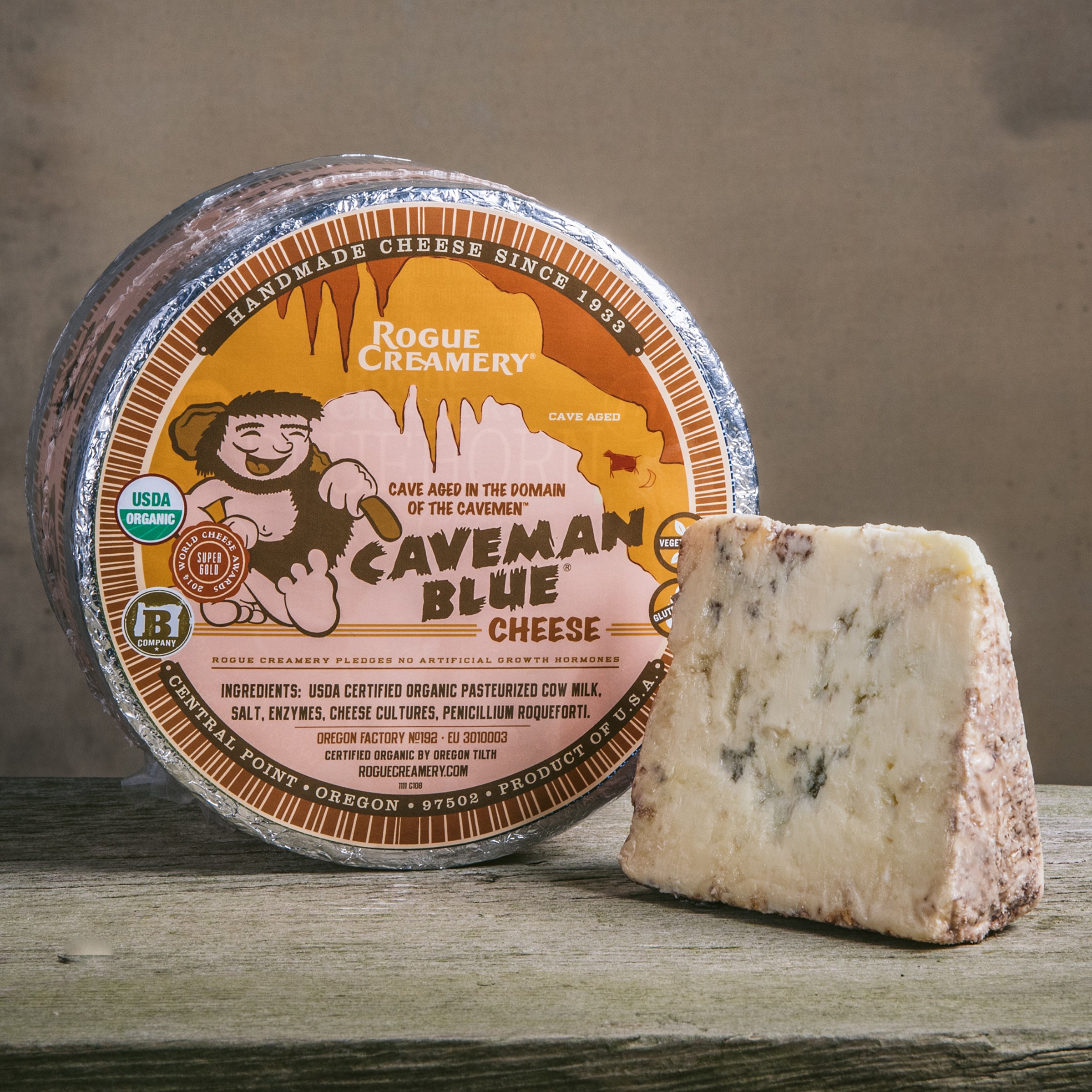 Rogue Creamery Caveman Blue Cheese