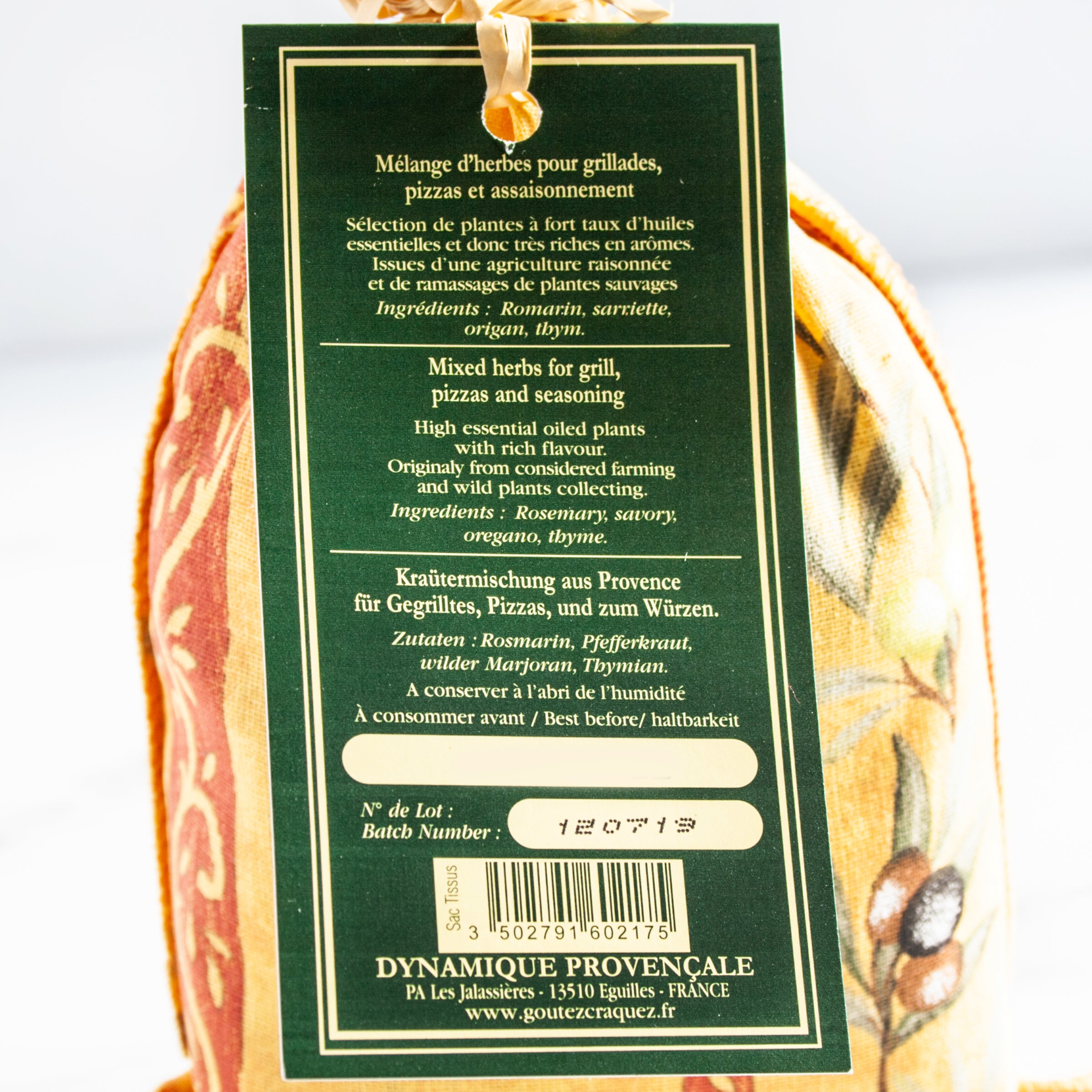 igourmet_747_Herves de Provence in Linen Bag_Le Vieux_Rubs, Spices & Seasonings