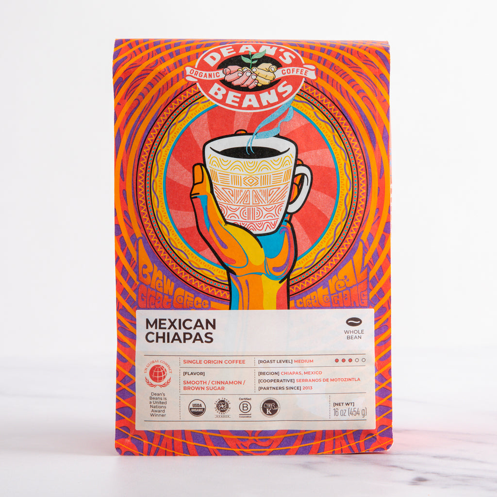 Organic Mexican Chiapas Whole Bean Coffee