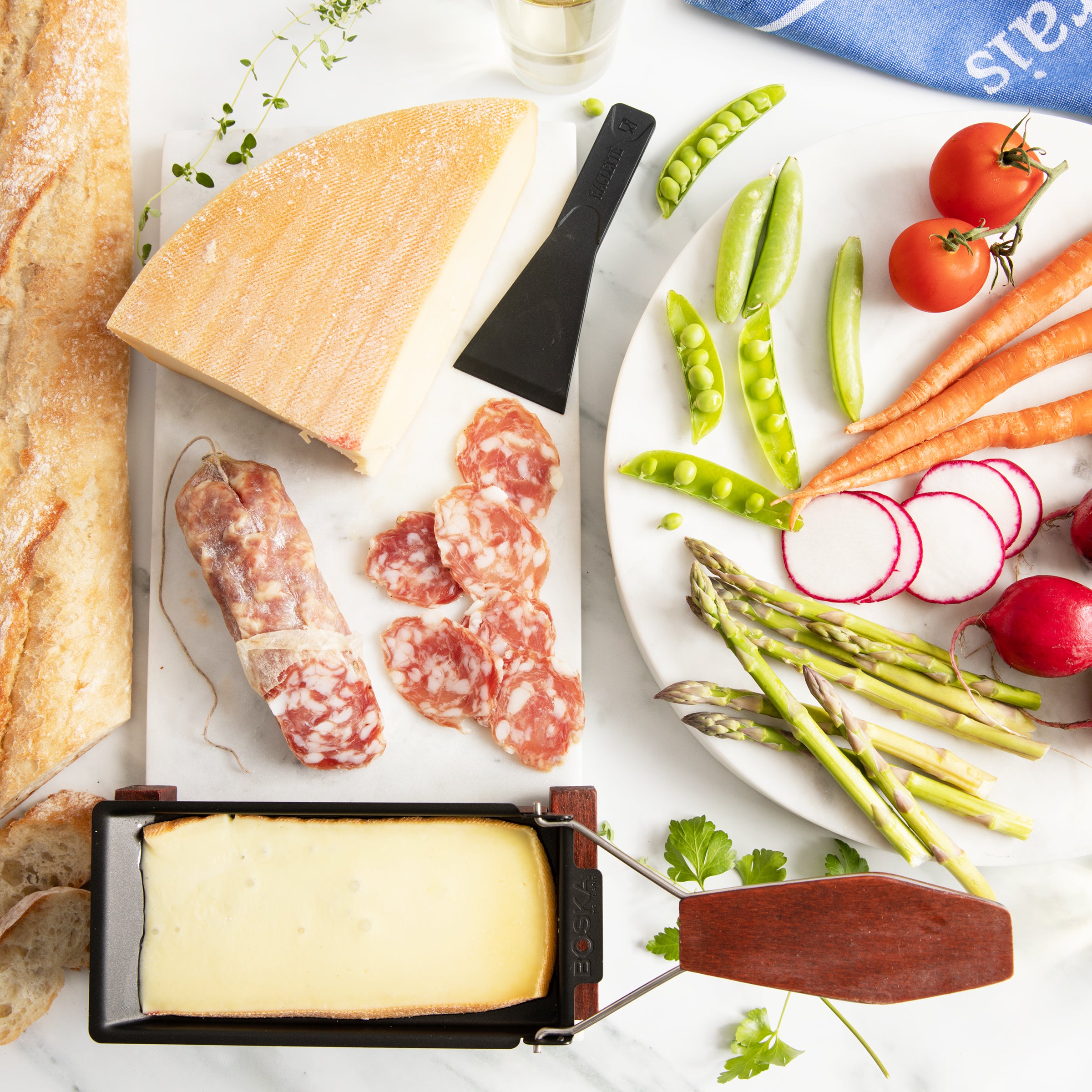 Cheese raclette pack for 4/6 people