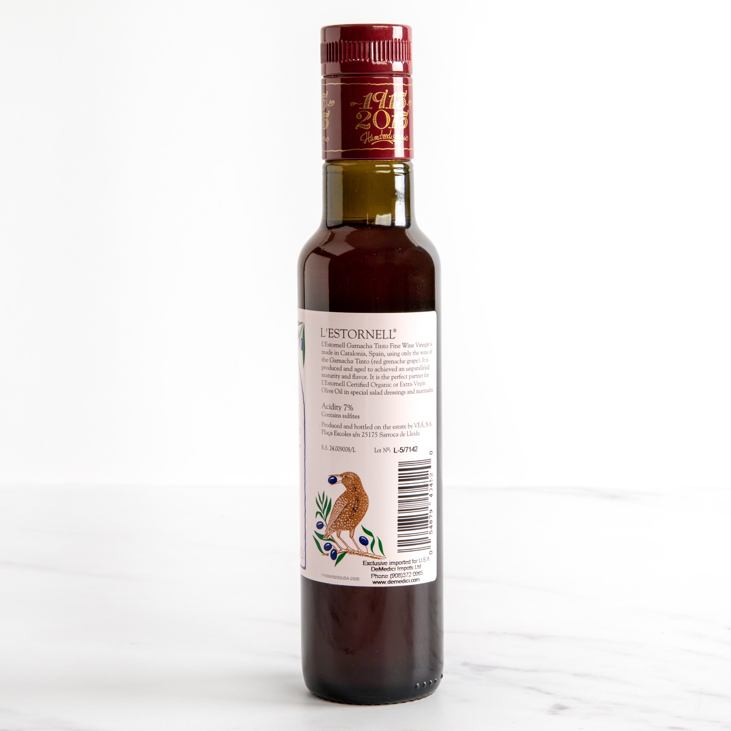 Garnacha Red Wine Vinegar - L'Estornell - Red Wine Vinegar