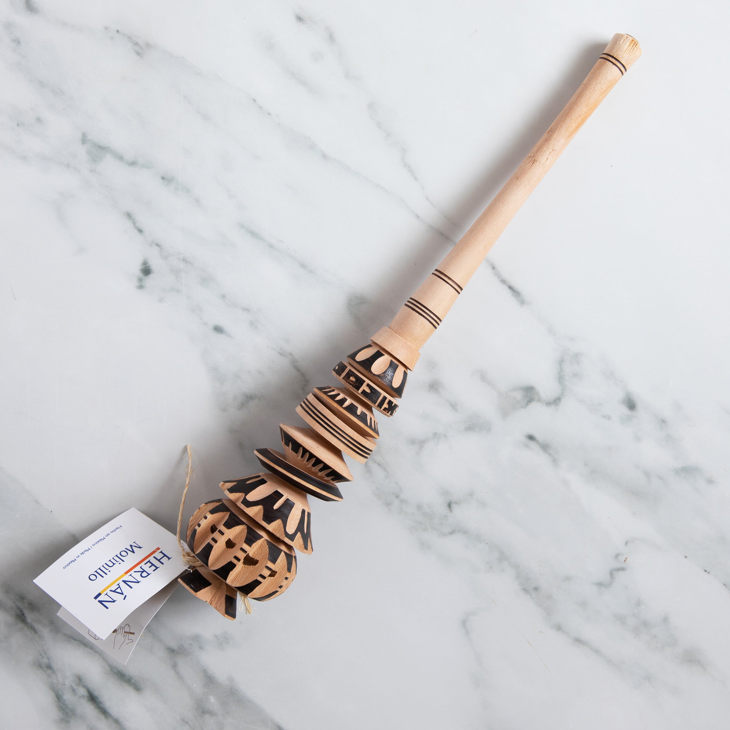 Wooden Whisk Stirrer Molinillo Mexican Chocolate Cocoa Mixer Stirrer  Frother New