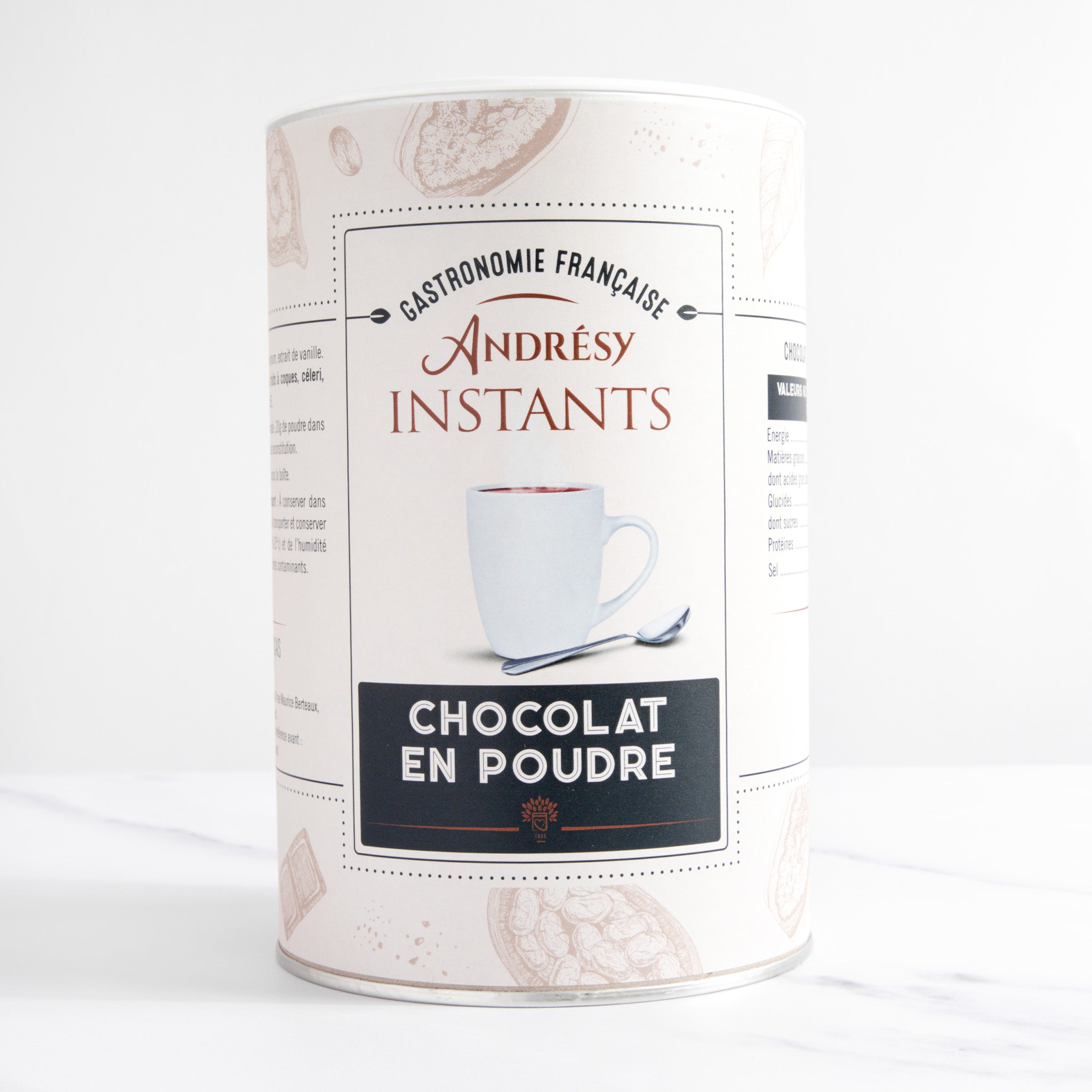 igourmet_8957_Andresy Instants_French Powdered Chocolate Canister_Coffee, Tea & Hot Chocolate