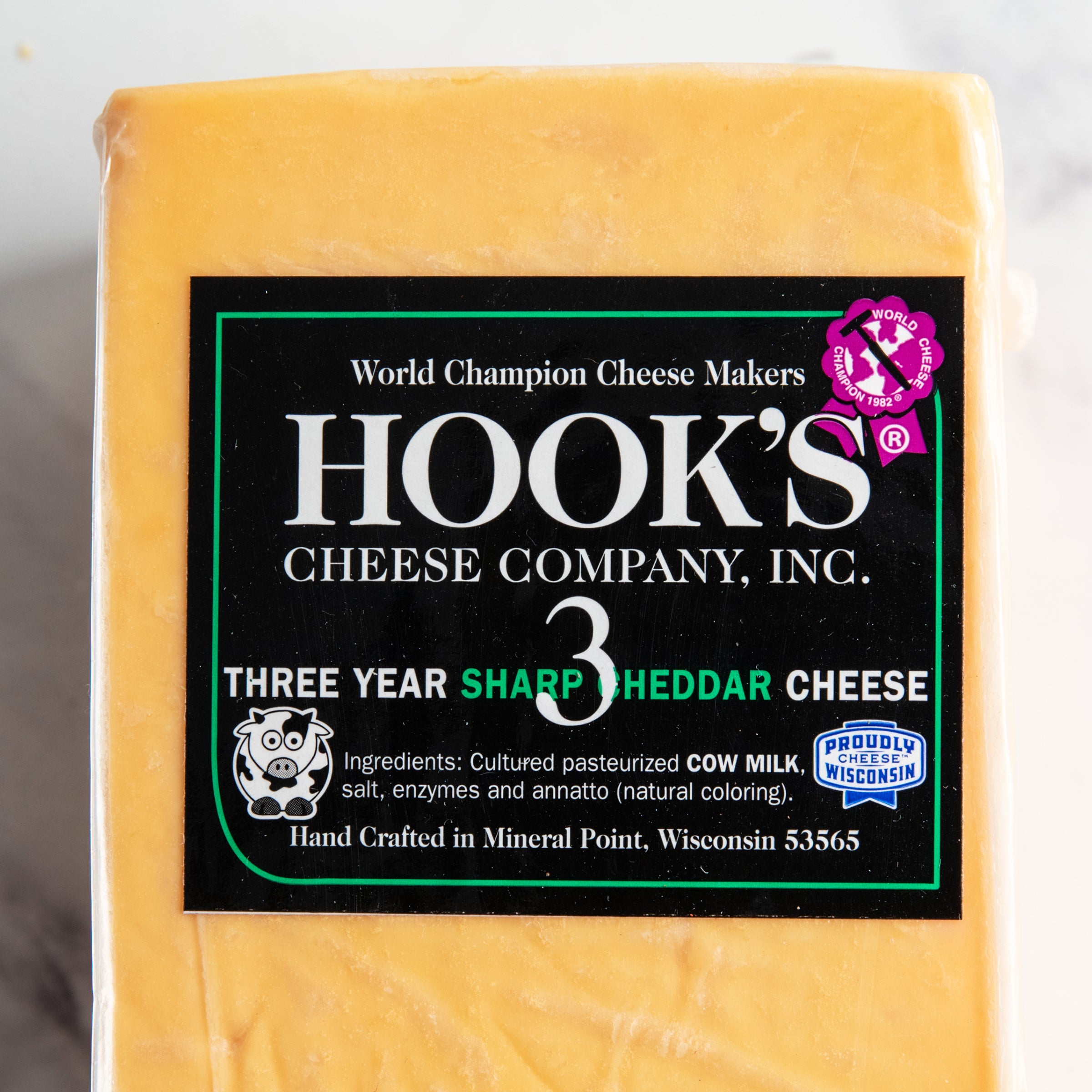 Hook's 3 Year Sharp Cheddar Cheese