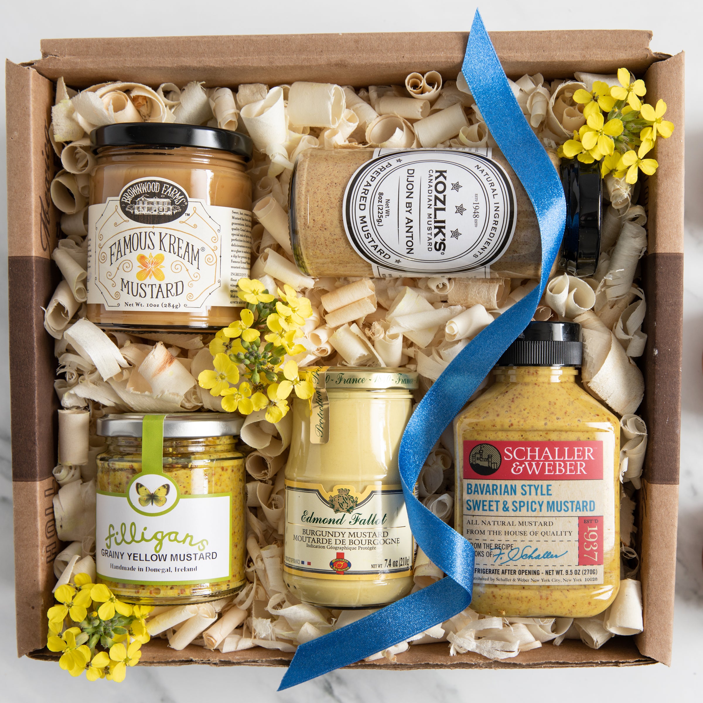 Mustards of The World Gift Box