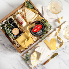 Champagne Cheese Assortment Gift Box_igourmet_Cheese Gifts