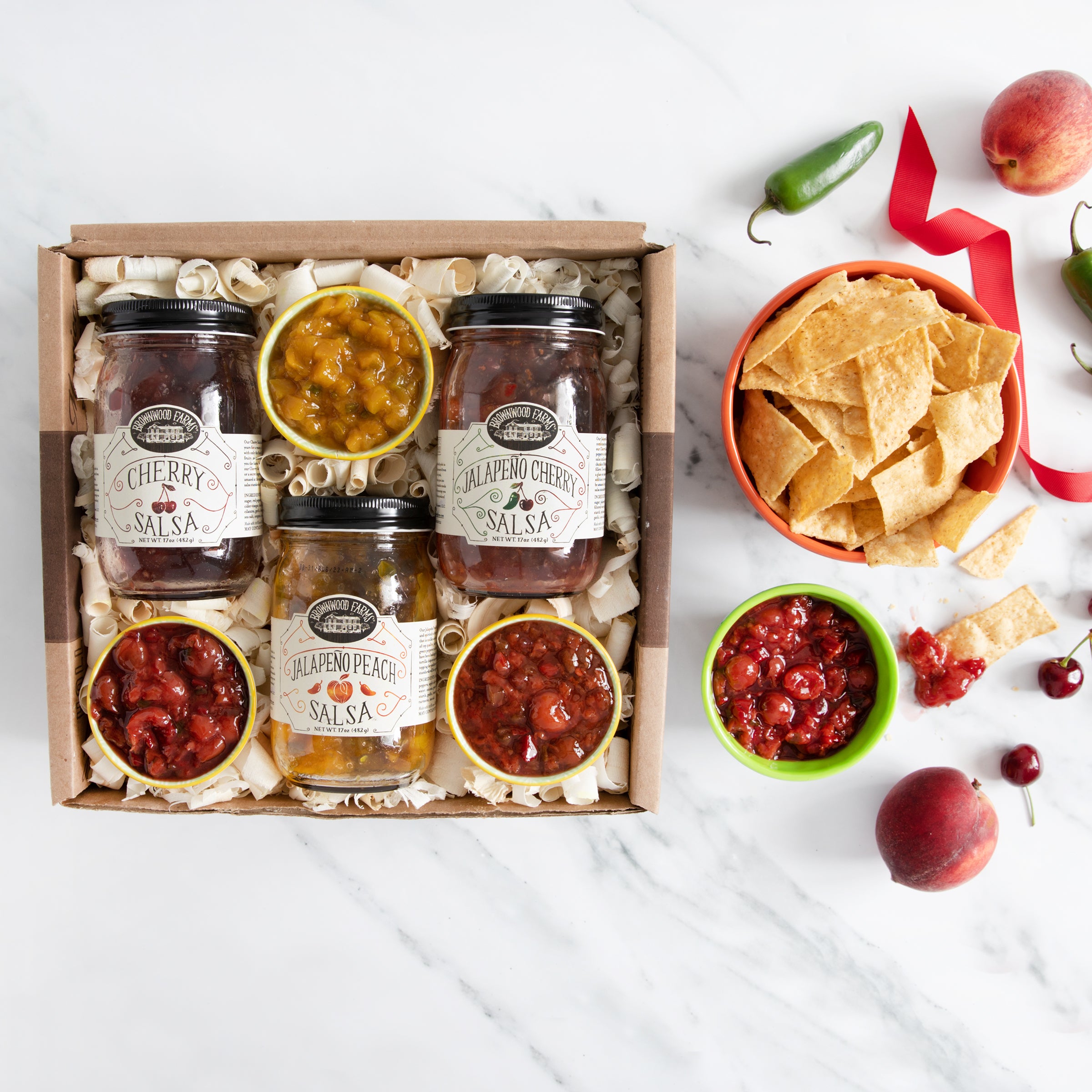 Brownwood Farms Salsa Collection Gift Box_Brownwood Farms_Condiments & Spreads