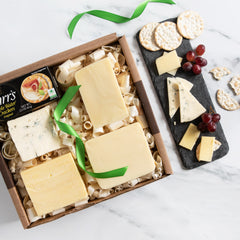 Four Continents of Cheese Gift Box_igourmet_Cheese Gifts_Gift Basket, Boxes, Crates and Kits