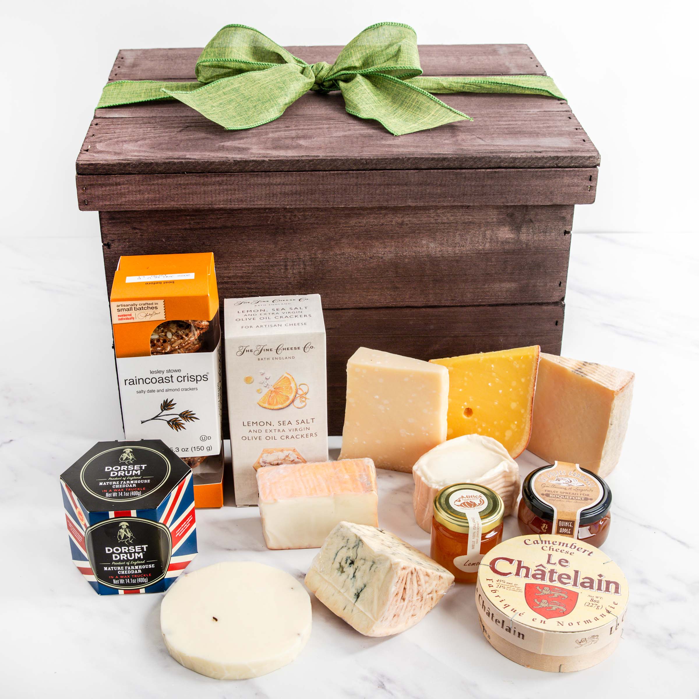 Discovering Greece in a Wooden Gift Box, Luxury Food Hampers & Gift Boxes