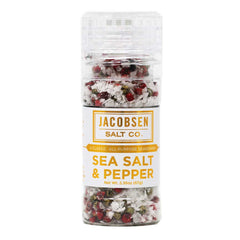 Holiday Sea Salt & Pepper Grinder - igourmet