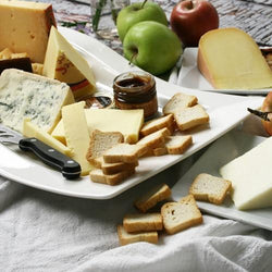 Assortment of Eclectic International Cheeses