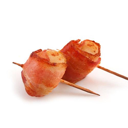 Frozen Bacon Wrapped Water Chestnuts