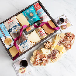 Connoisseurs' Meat & Cheese Gift Crate