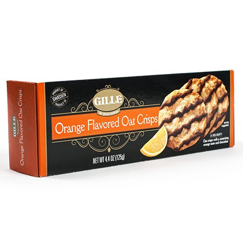 Swedish Orange Crisp Oat Biscuits