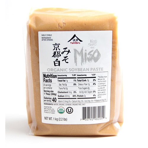 Organic Kyoto Shiro White Miso Paste/Namikura Miso Co./Condiments & Spreads  – igourmet