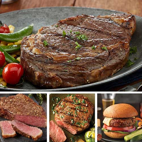 Kansas City Steak Co. Boneless Kansas City Strip Steaks 4 Pk., 12 Oz. Each  Gift Box, Meat & Seafood, Food & Gifts