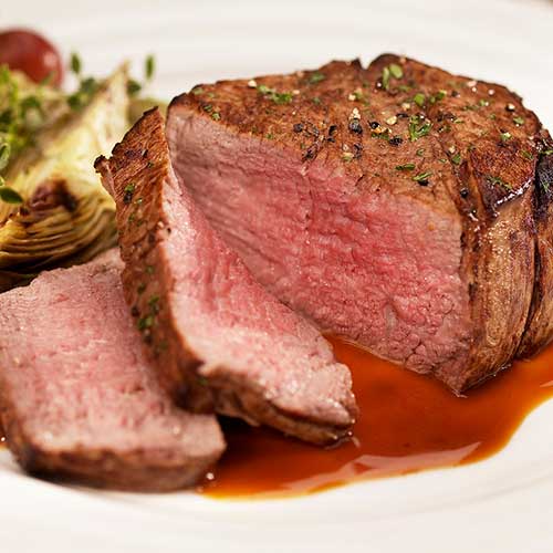Premium Angus Beef Filet Mignon Steaks - 6 Pcs