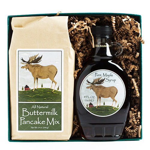 Vermont Maple Syrup & Pancake Mix Gift Kit