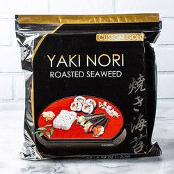 Custom Gold Yaki Nori Roasted Seaweed Sheets