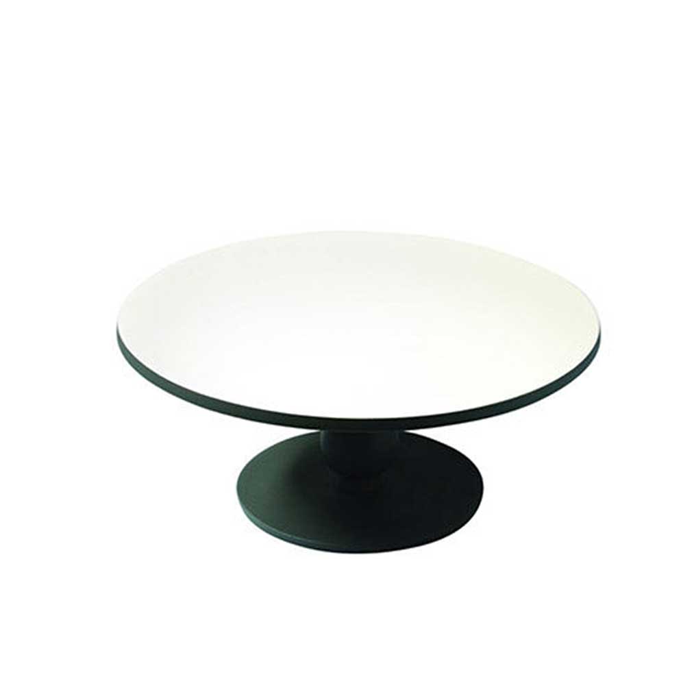 Aluminum and Enamel Cake Stand