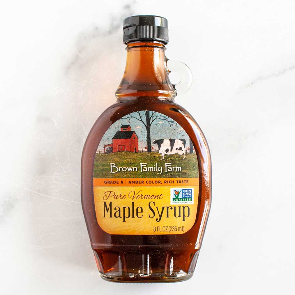 Vermont Pure Grade A Dark Maple Syrup