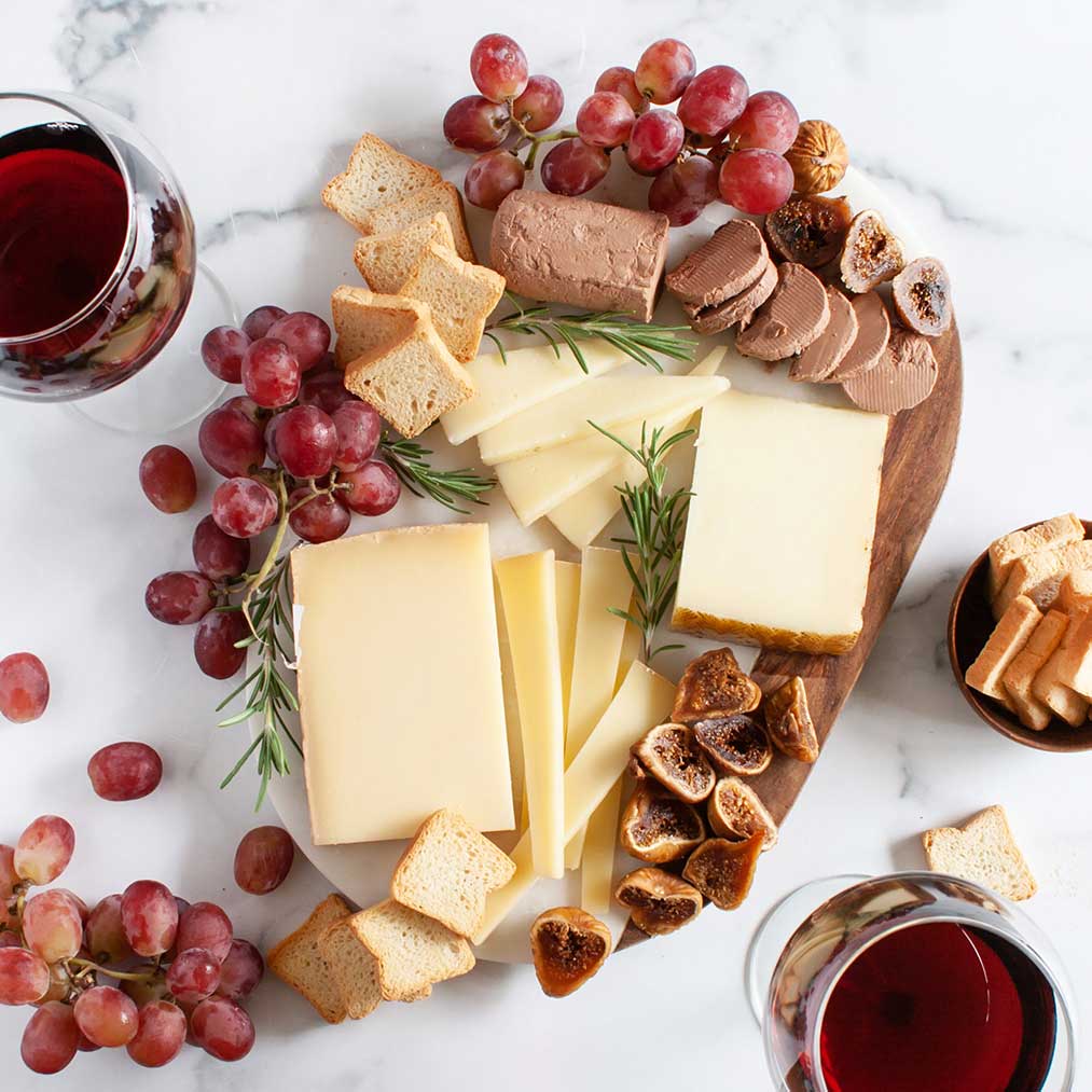 Pinot Noir Cheese Pairing Assortment