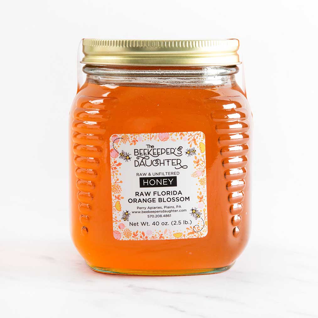 Raw Orange Blossom Honey