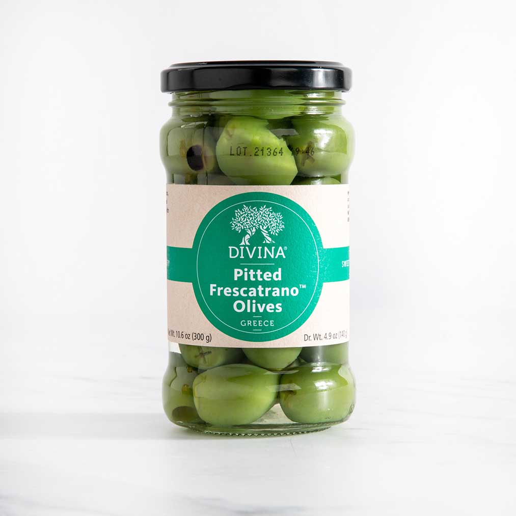 Pitted Frescatrano Olives from Greece