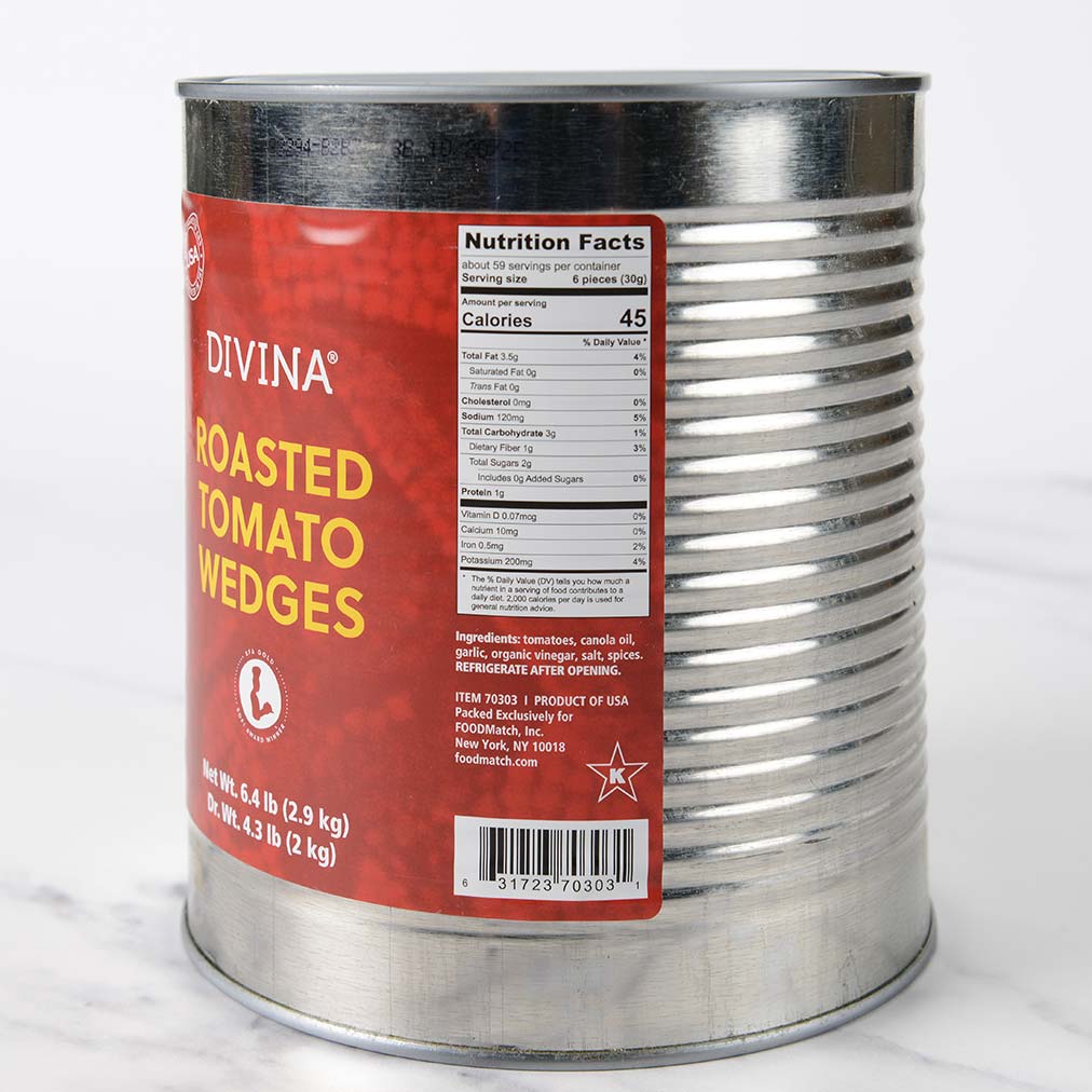 Divina Roasted Tomato Wedges Sweet Herb Marinated USA Grown IGourmet