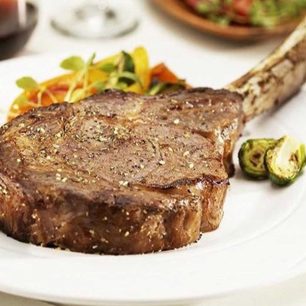 Dry Aged Tomahawk Ribeye Steaks - Two 30oz Steaks