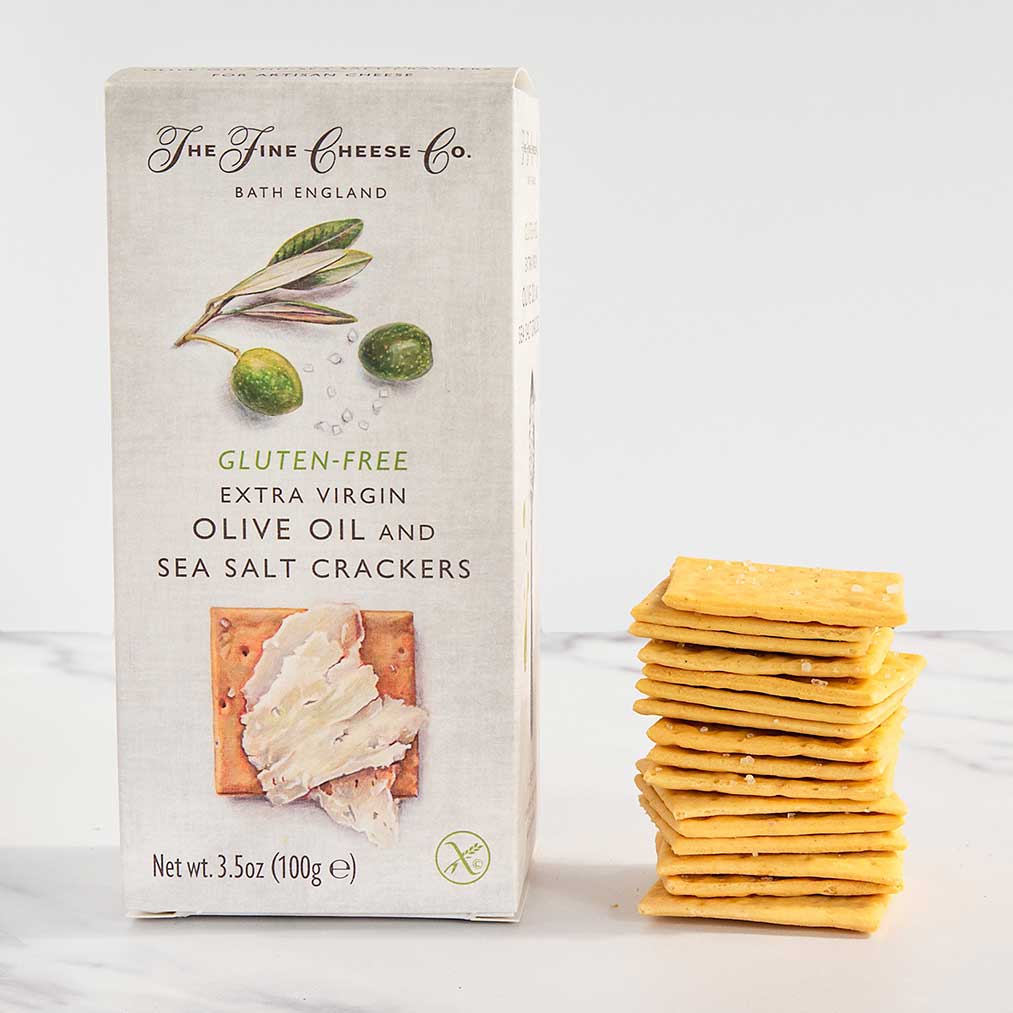 Gluten Free EVOO Sea Salt Specialty Crackers