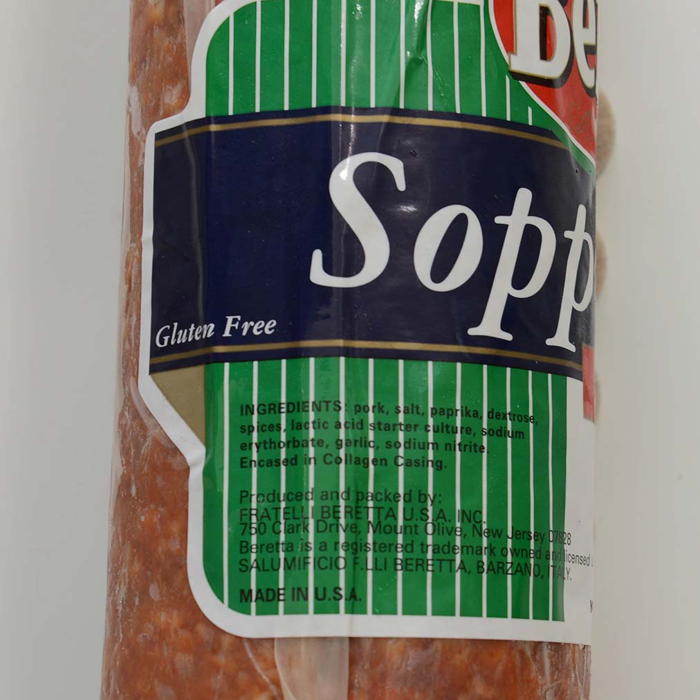 Salami Soppressata Chilli Top - Qualitä Ca. 330g (1 Stück) -scharfe Italienische