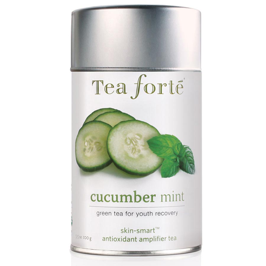 Tea Forte Cucumber Mint Organic Green Tea - Loose Leaf Tea