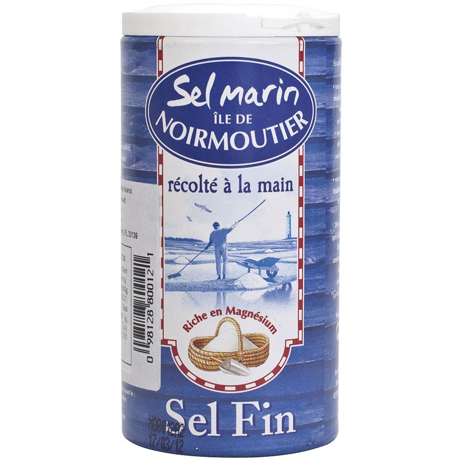 Natural Ground Grey Sea Salt from Noirmoutier - Shaker