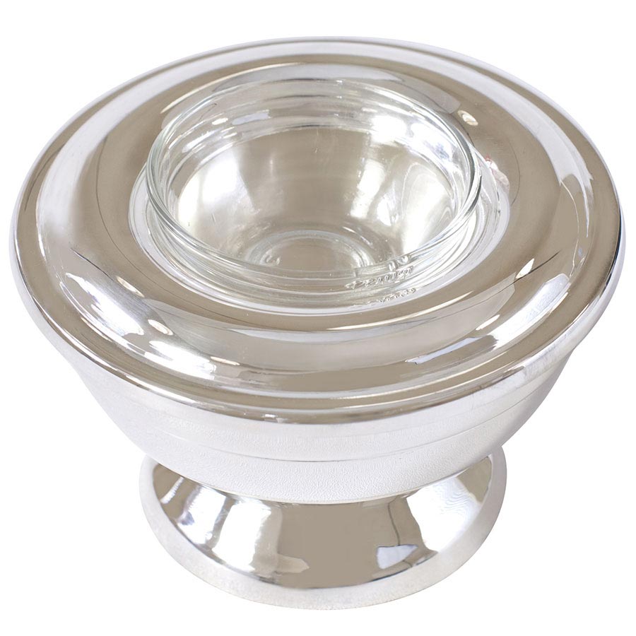 Sterling Silver Plated Caviar Server