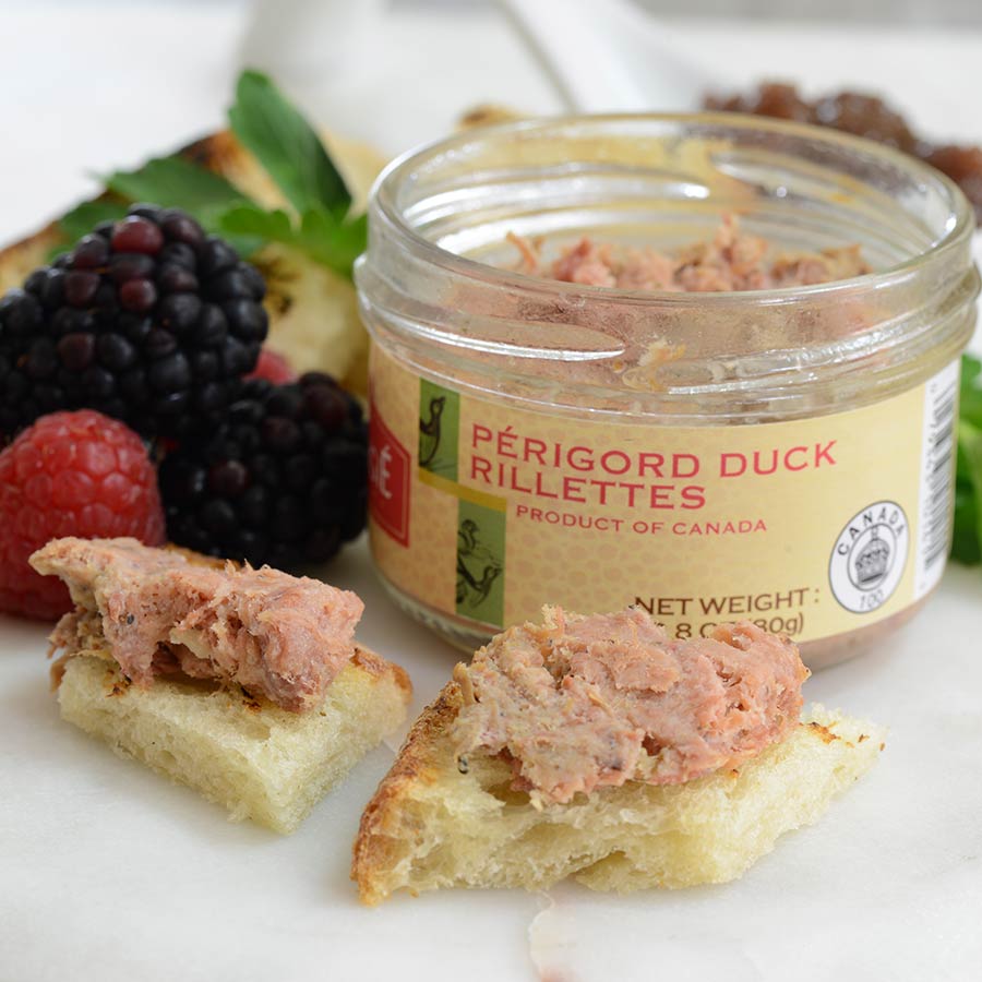 Duck Rilette Perigord Pate