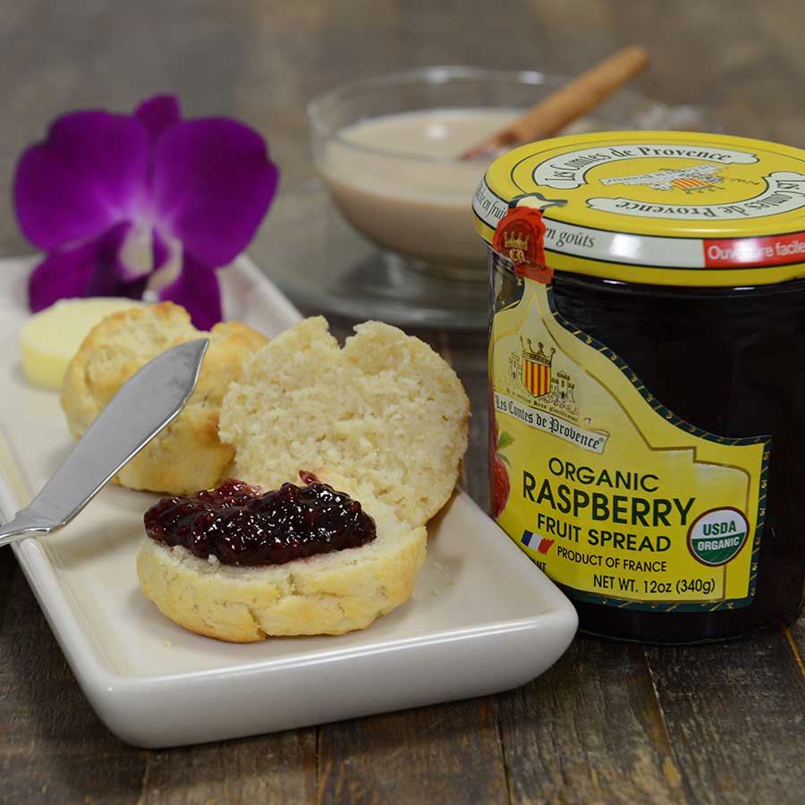 French Raspberry Fruit Spread - Organic