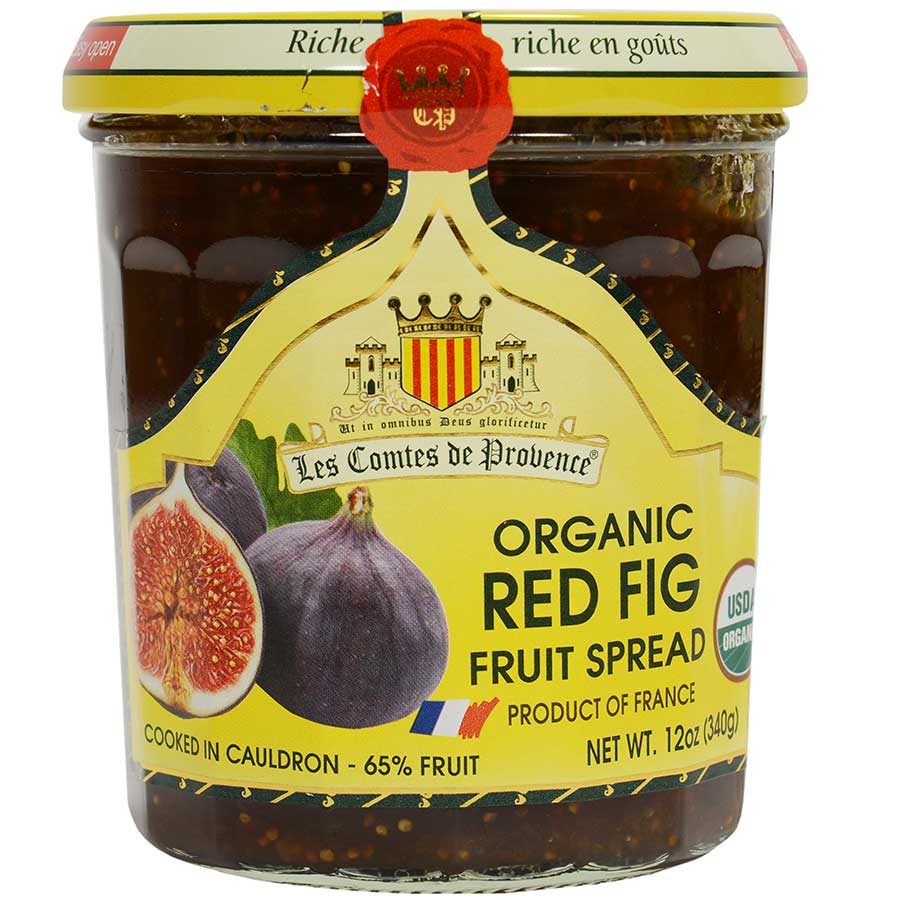 Les Comtes de Provence Organic Red Fig Preserves | iGourmet
