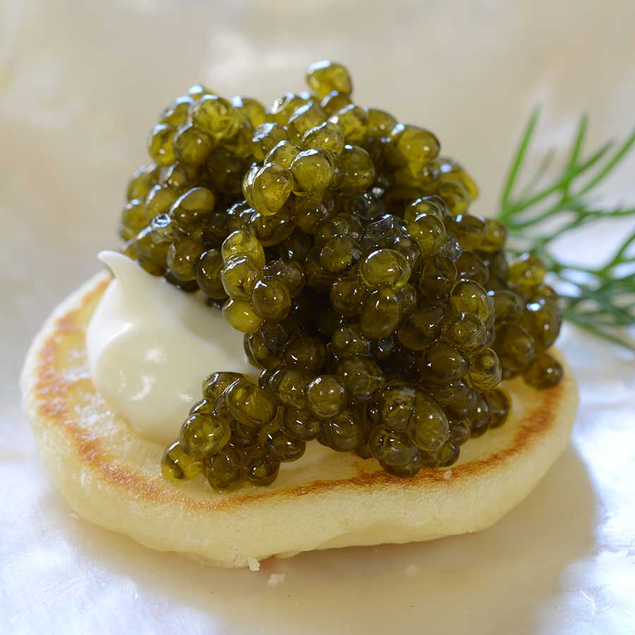 Emperior Osetra Russian Caviar Amber