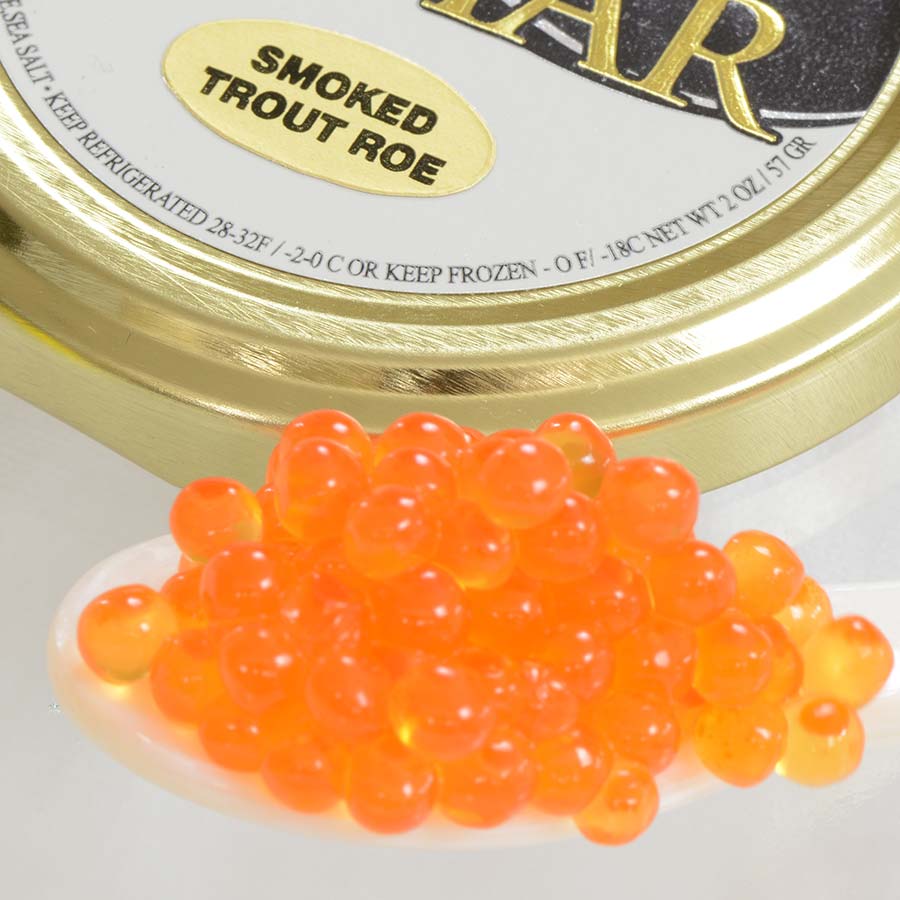 Smoked Trout Rainbow Roe Caviar