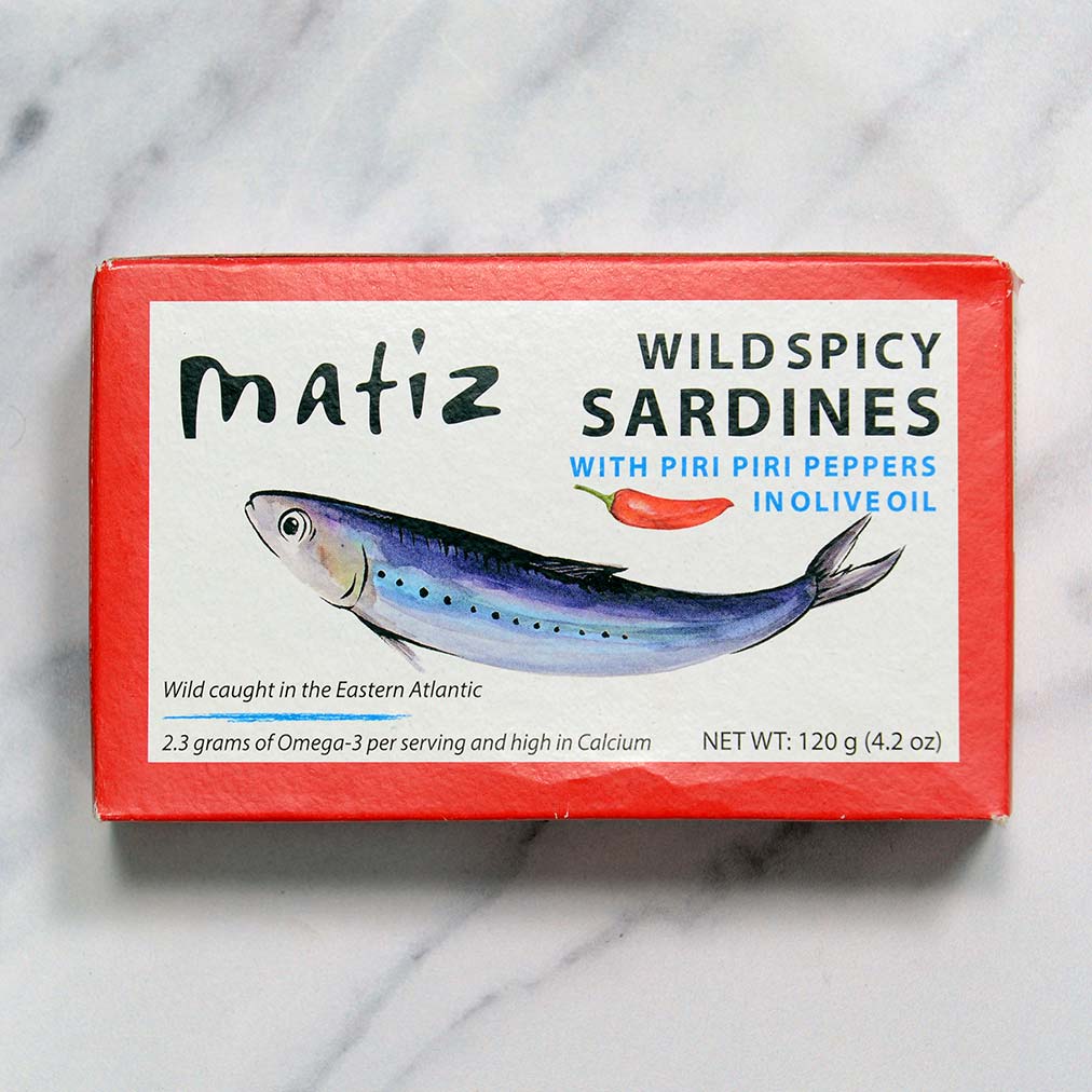 Wild Small Sardines with Sweet Piquillo Peppers