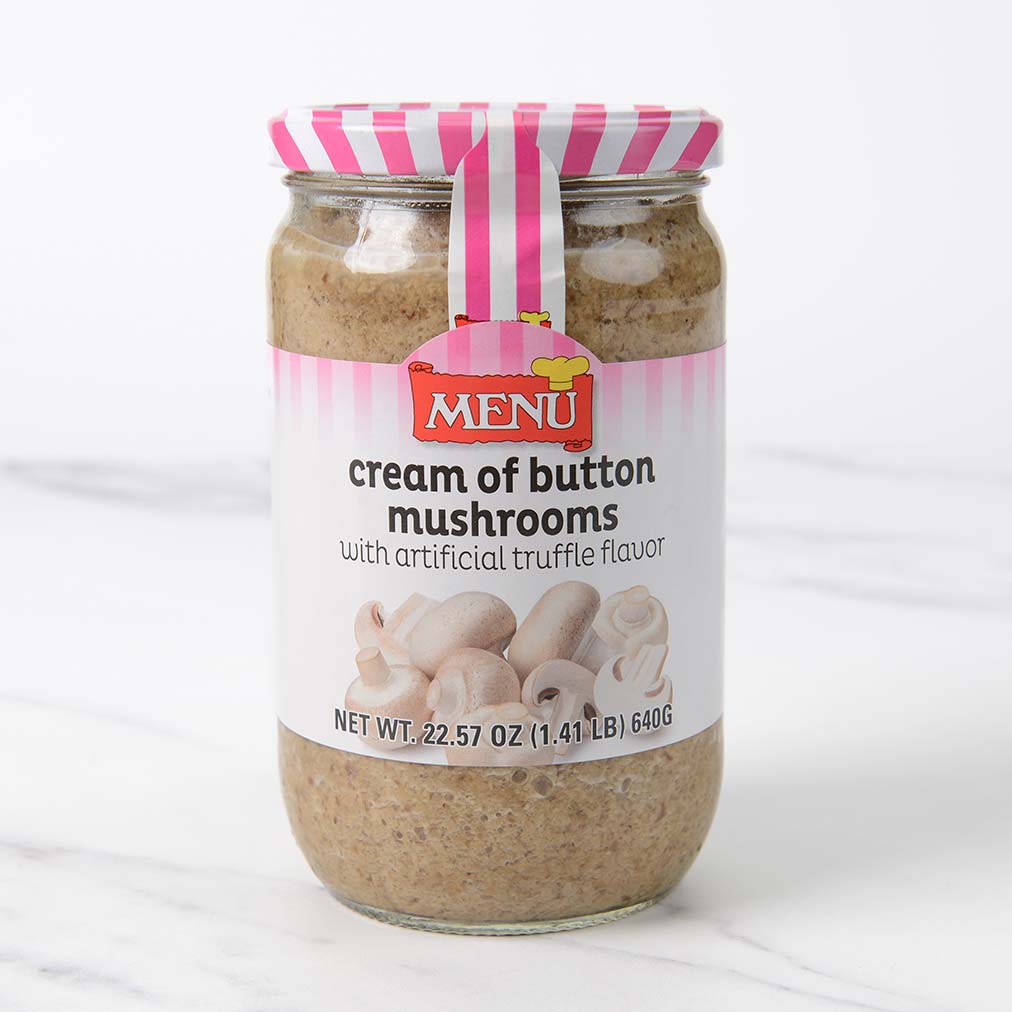 Truffle Flavored Button Mushrooms Cream
